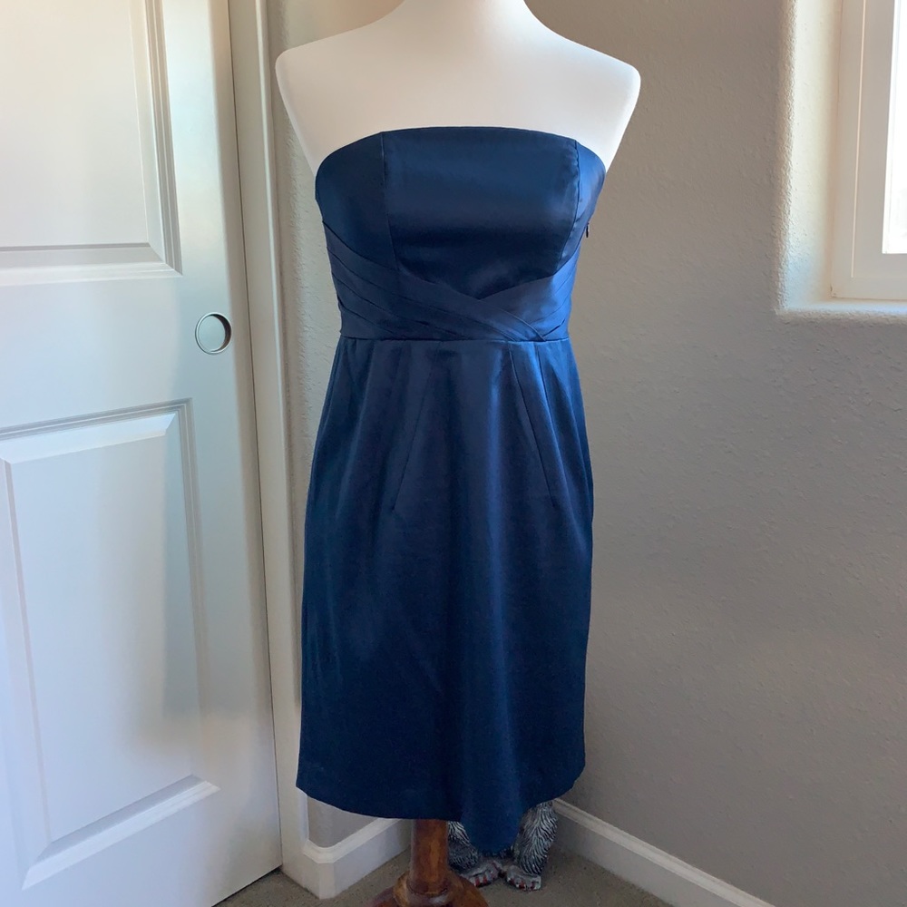 Banana Republic jewel blue party dress